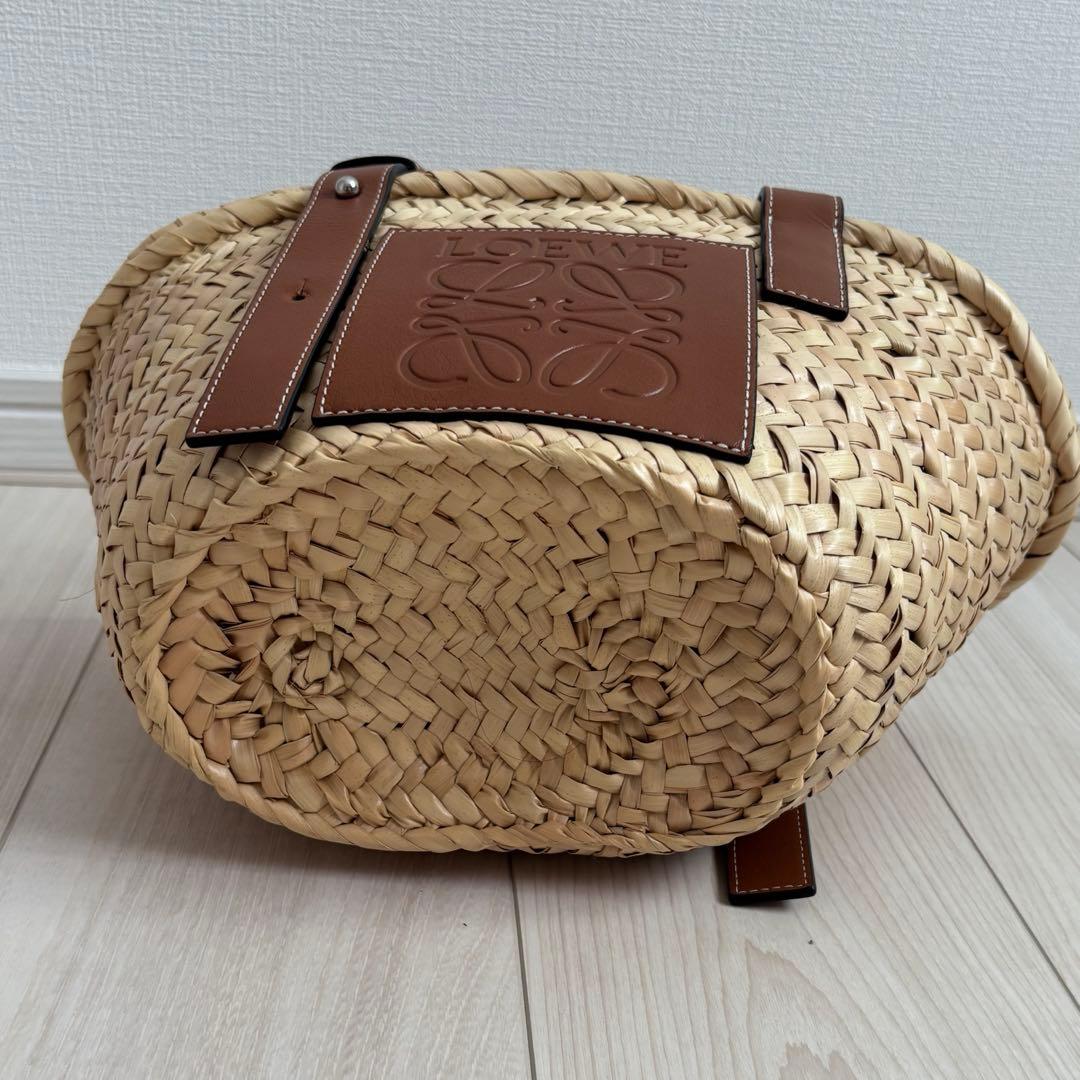 LOEWE ロエベ バスケットバッグ スモール タン 正規品