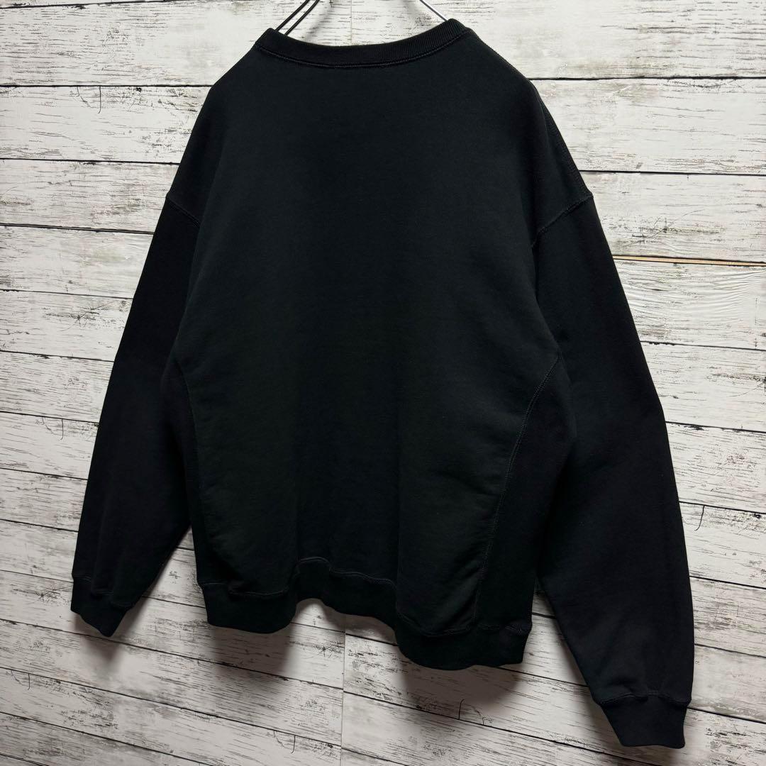 419【人気のL】ブラックアイパッチ　取扱注意　刺繡　人気カラー　スウェット