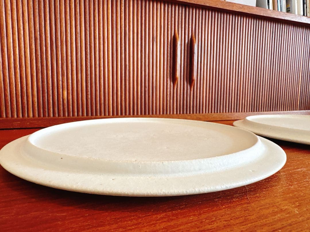 船串篤司 プレート 白 24cm 2枚セット