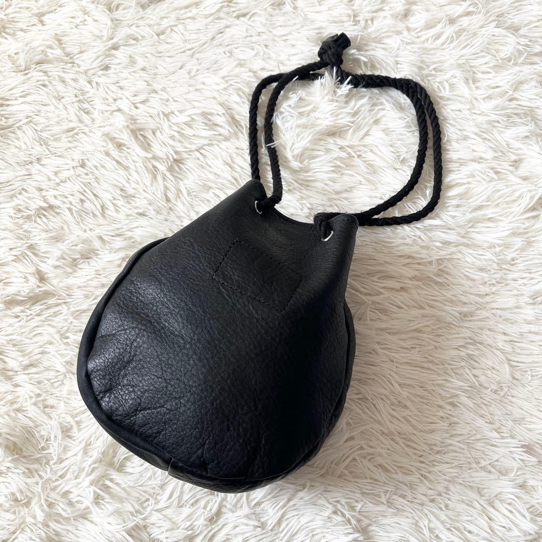 未使用級✨20/80 トゥエンティーエイティー　ハンドバッグ　ブラック　レザー