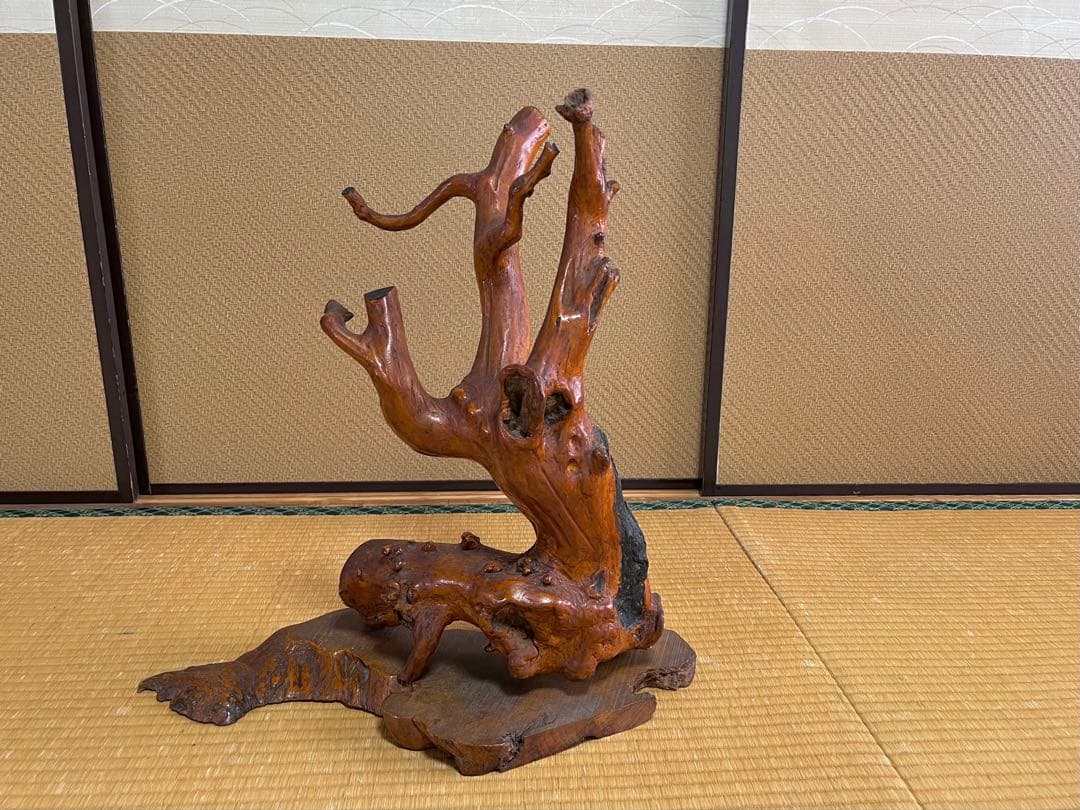 天然木　流木　置物