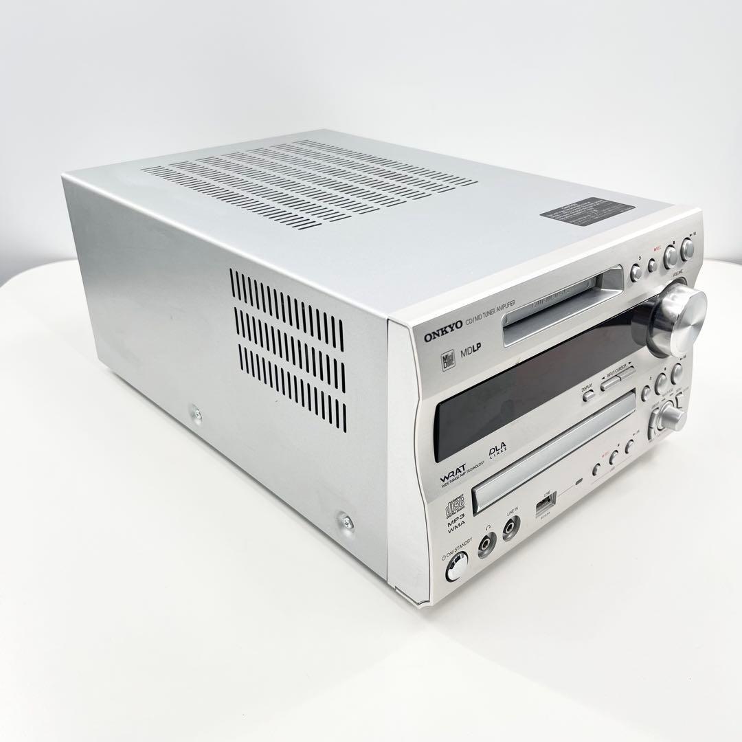 ONKYO FR-N7XX MD再生OK CD読込エラー リモコン付 現状品