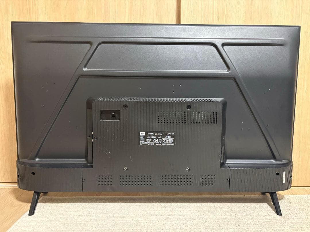 TCL 23年製 43型 4k HDR 「Google TV」搭載【引取り可】