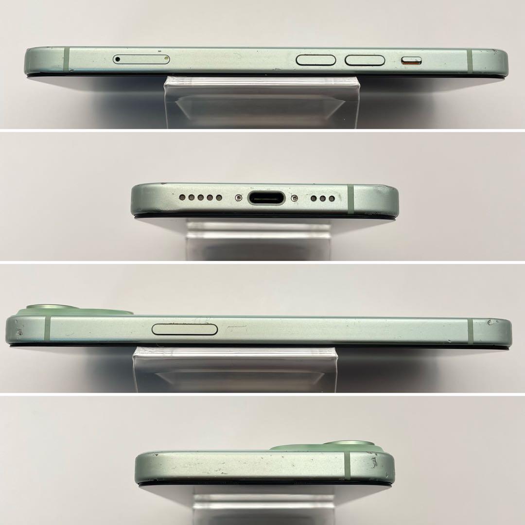 iPhone 15 128GB 大容量バッテリー新品100% SIMフリー 緑