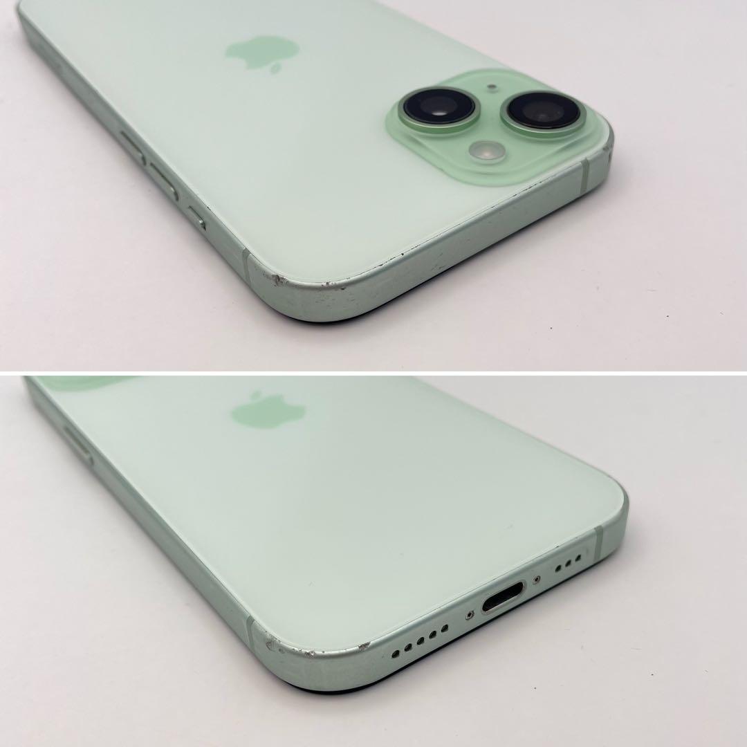 iPhone 15 128GB 大容量バッテリー新品100% SIMフリー 緑