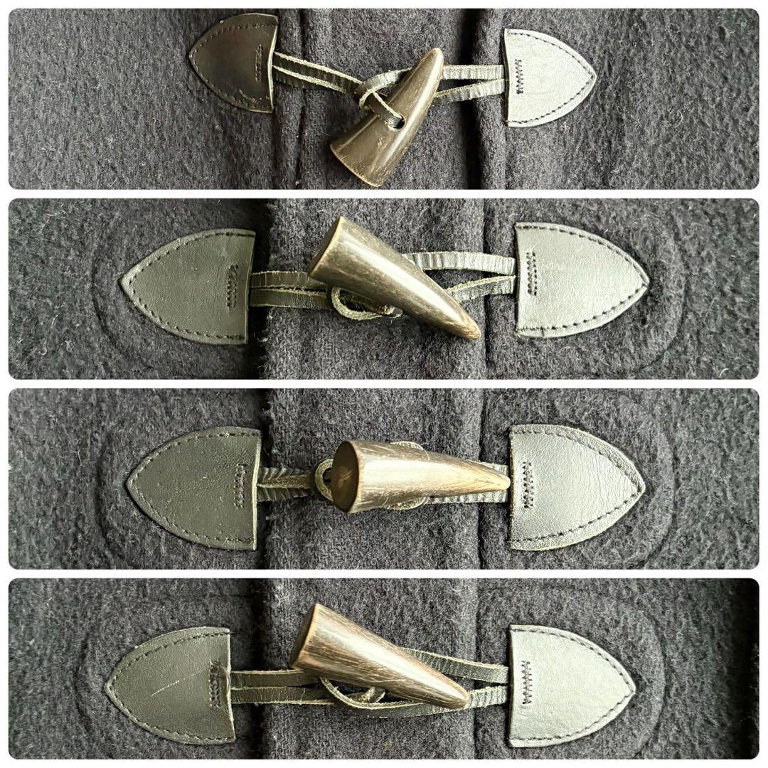 美品◆ブルックスブラザーズ ダッフルコート ロング M 黒