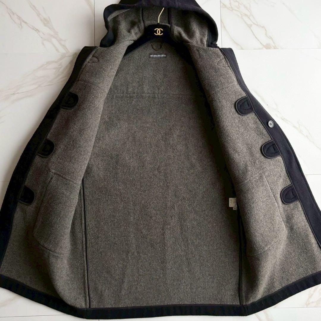 美品◆ブルックスブラザーズ ダッフルコート ロング M 黒