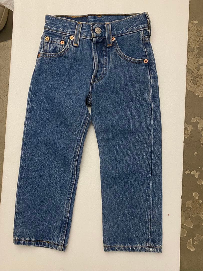 90s Levi's 501 USAキッズデニム／デットストック新品 ビンテージ