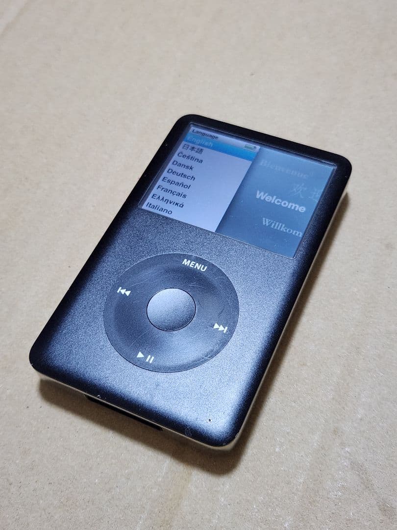 Apple iPod Classic 160GB A1238 ブラック　黒