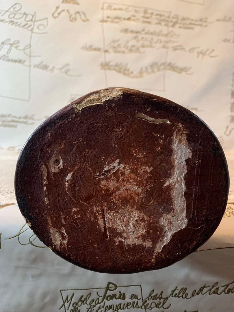 フランス製　アンティーク1920年特大43㎝ノートルダム　レアな銀色のマリア様！