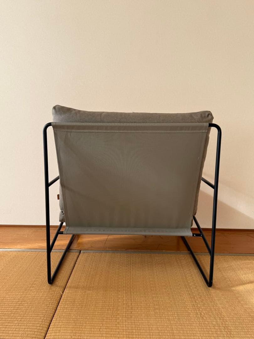 ファームリビング｜Desert Sofa 1シーター グレー１人掛けソファ