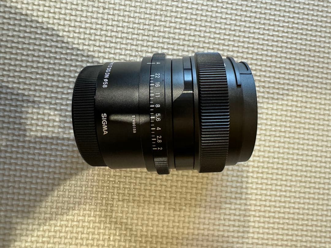 SIGMA 50mm F2 DG DN 単焦点レンズ　ソニー