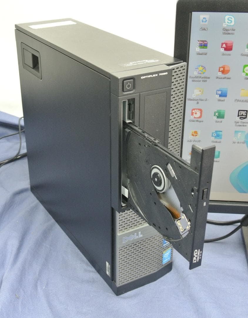 爆速SSD!パソコンセット/DELL 7020SFF/Office/無線/即使用