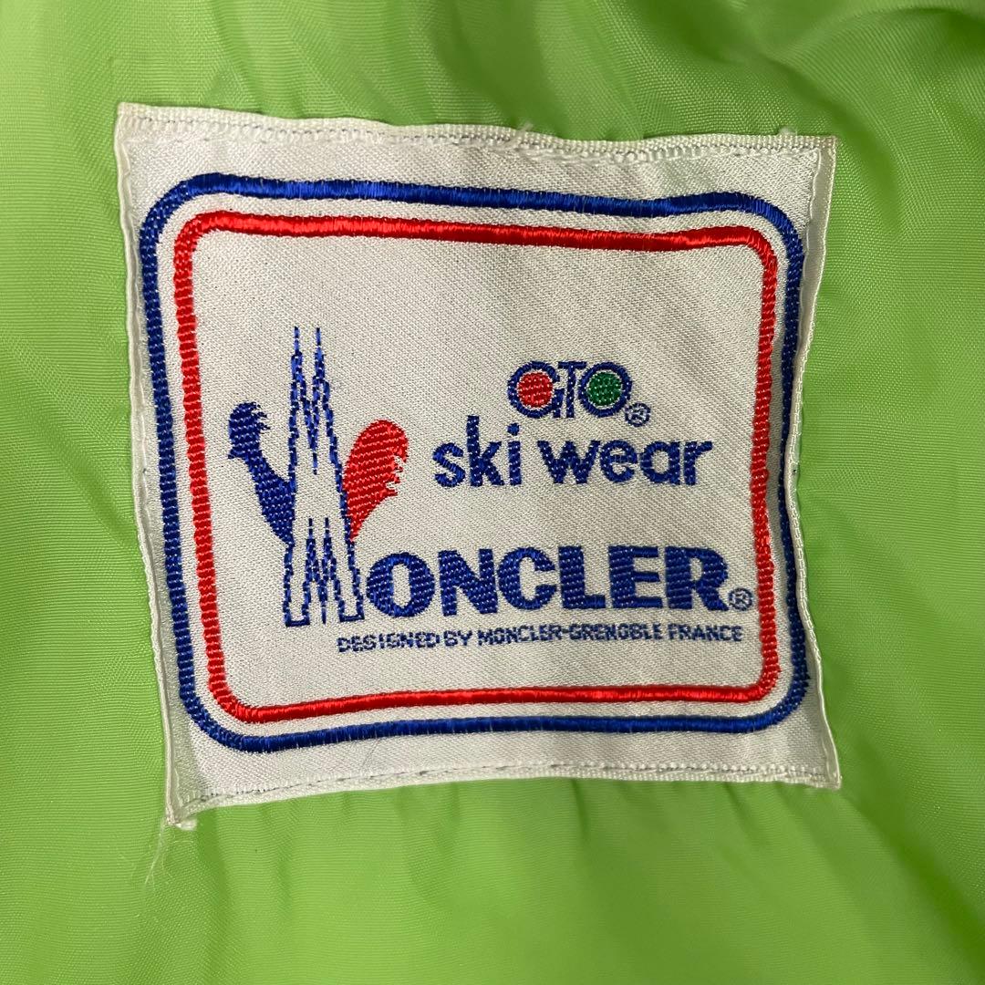 Moncler OLD ヴィンテージ スキーウェア グリーン M