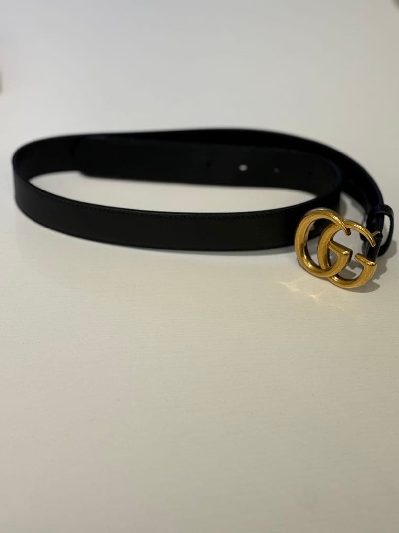 GUCCIのブラックベルト