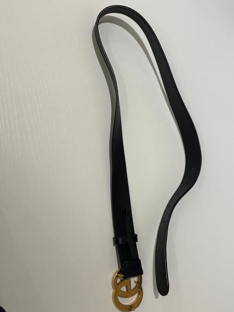 GUCCIのブラックベルト