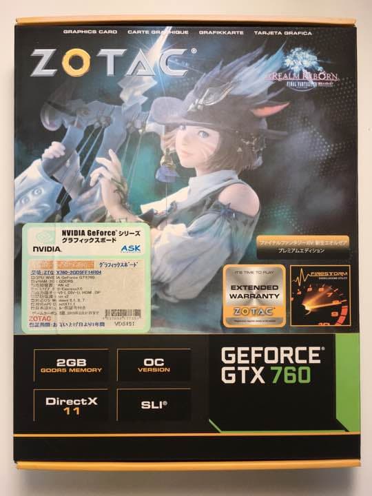 【ジャンク品】GEFORCE GTX 760