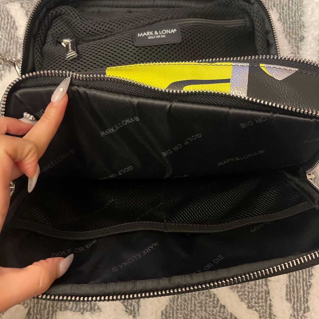 MARK & LONA スカルプリント ゴルフバッグ