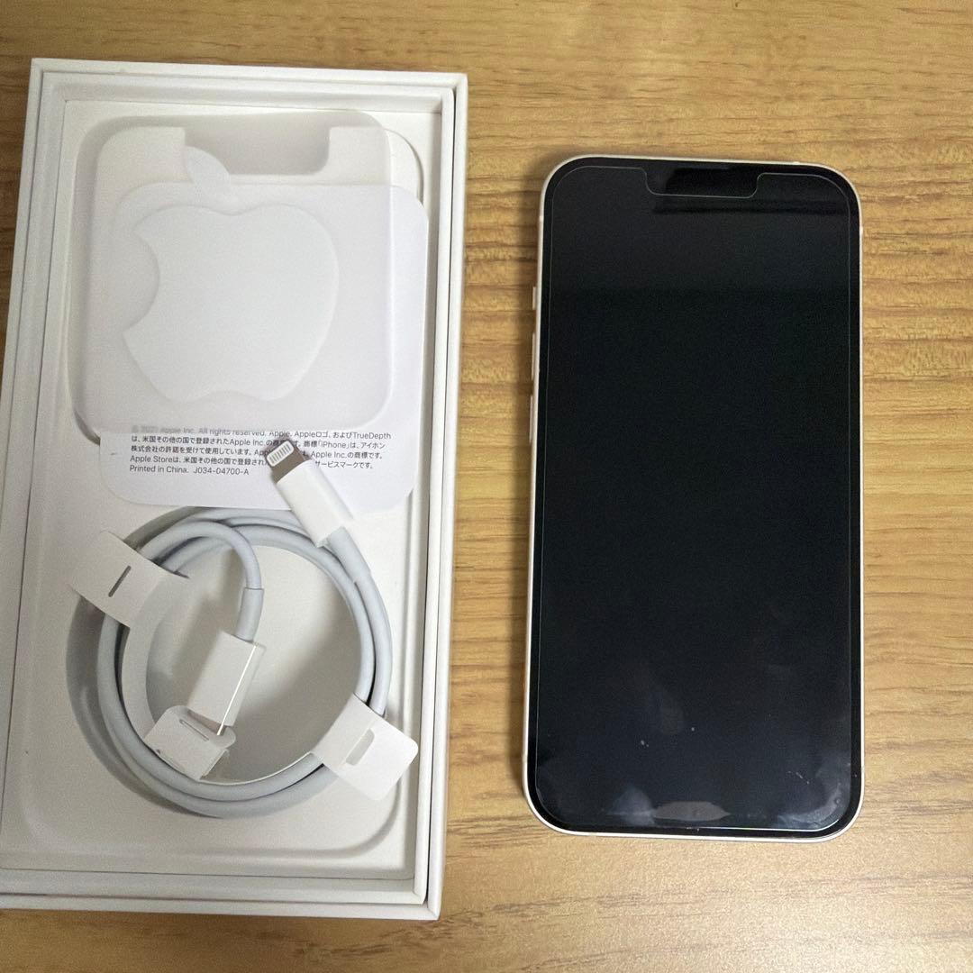 Apple iPhone 13 ホワイト 本体　SIMフリー256g