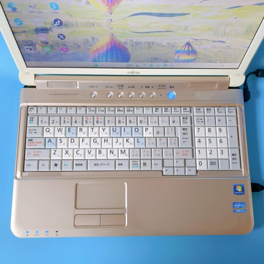 新品SSD爆速⭐カメラ付⭐メモリ8GBとSSDで快適♪すぐ使えるノートパソコン