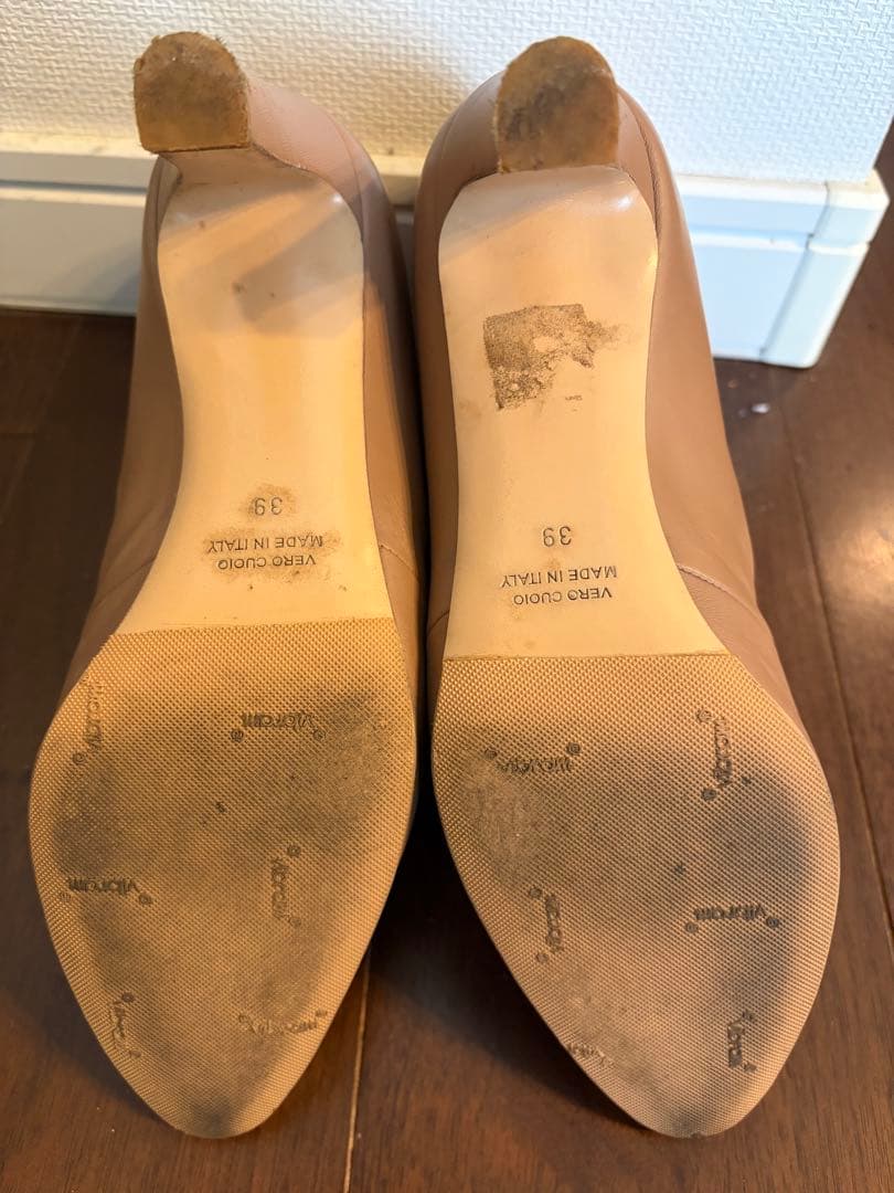 し*ょ様 ネブローニ　ベージュ ブーティ39