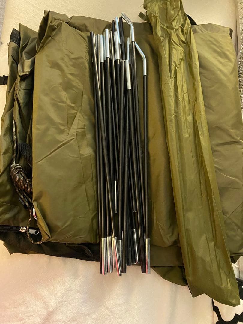 ヴァストランド　ドーム型ツーリング　テント　オリーブ　　グランドシート　キャンプ