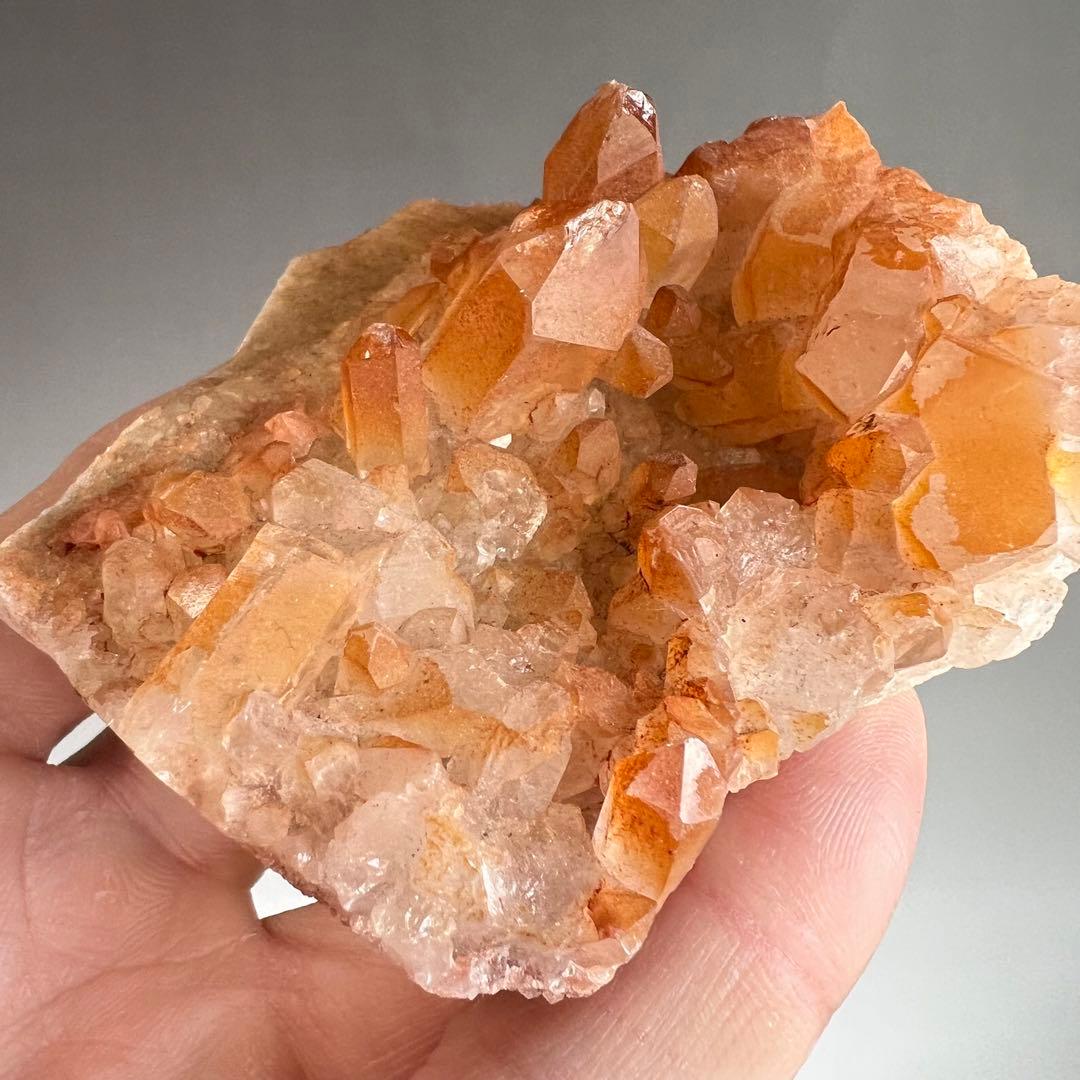 珍しい　ヒマラヤ　マニカラン産　オレンジクラスター　14