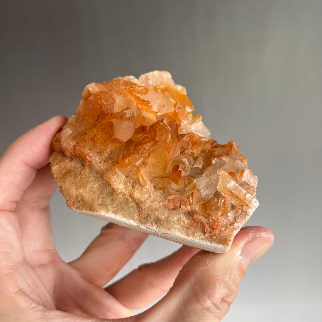 珍しい　ヒマラヤ　マニカラン産　オレンジクラスター　14