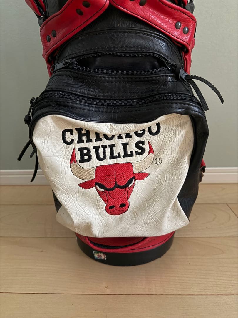 激レアBELDING シカゴブルズキャディバッグ シカゴカラー