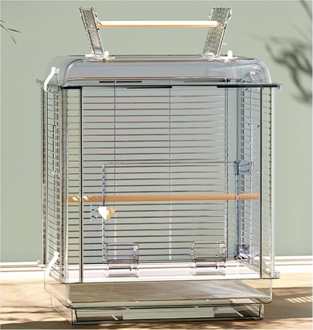鳥かご 透明アクリルケージ