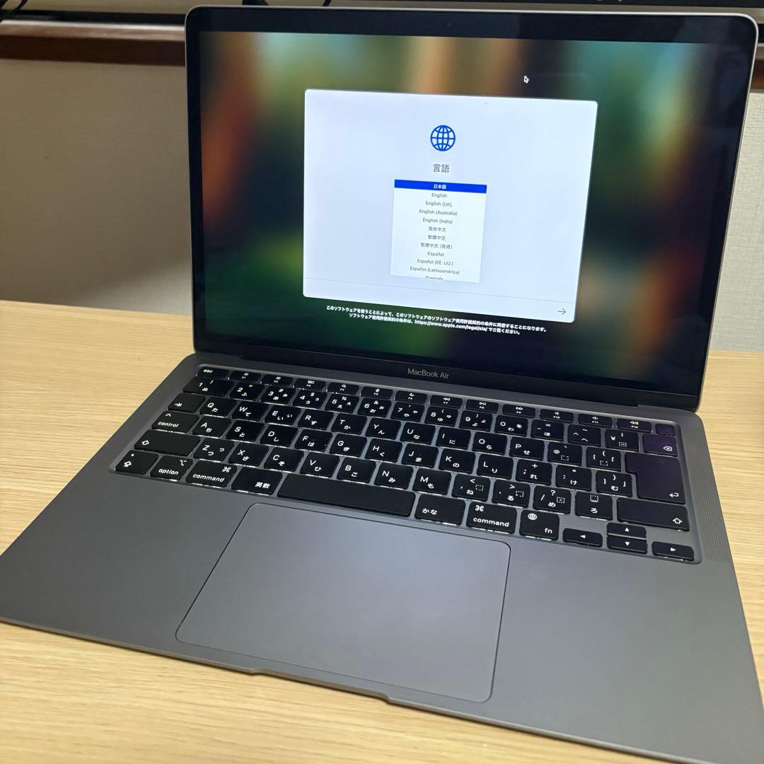 M1 MacBook Air 8GB/256GB スペースグレイ
