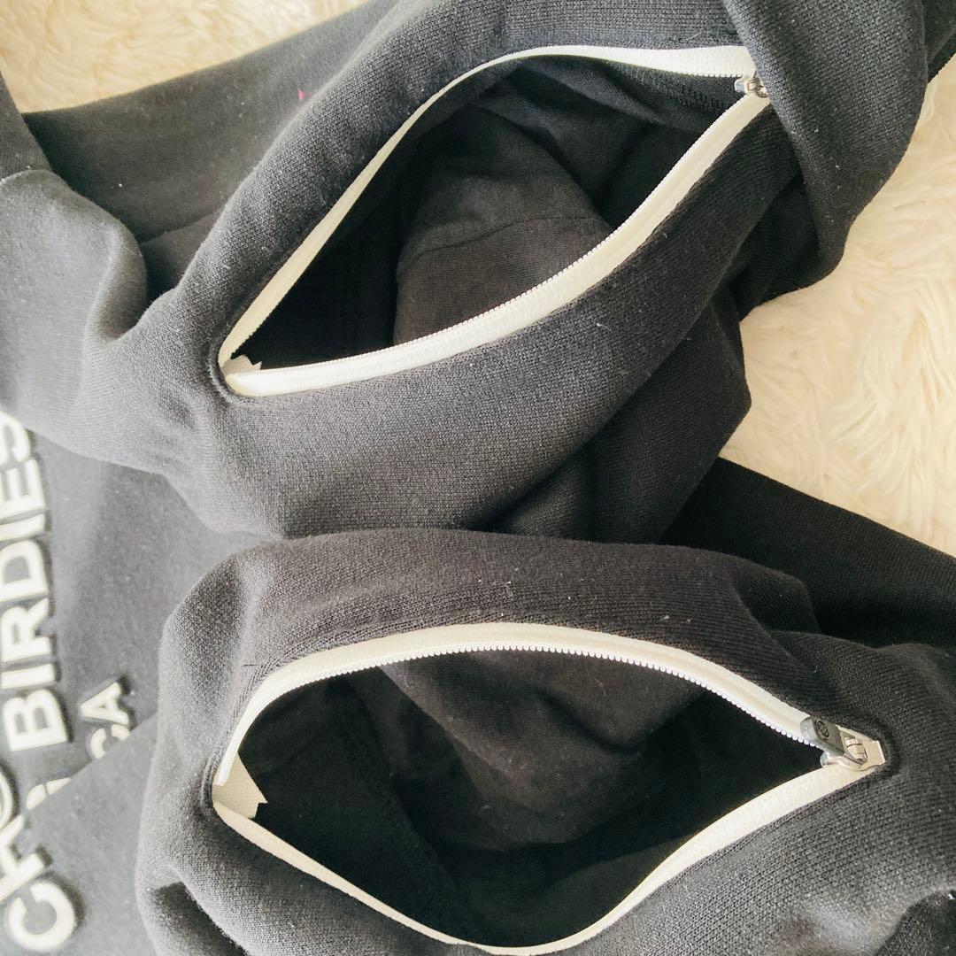 【美品】G/FORE ジーフォア プルオーバーパーカー ブラック ユニセックス