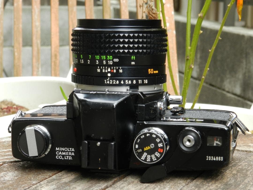 美品　MINOLTA SRT101 MC ROKKOR-PG 50 1.4
