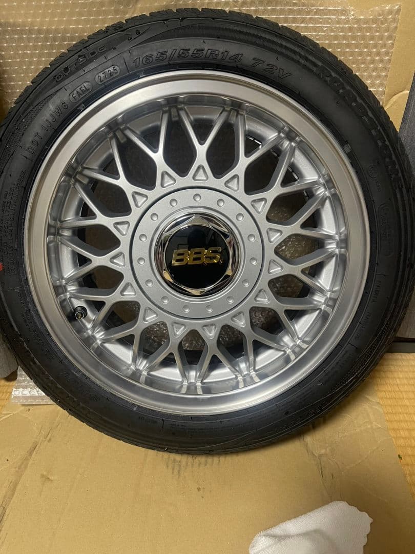 BBS ホイール14インチ 6.0J +38 4H 100