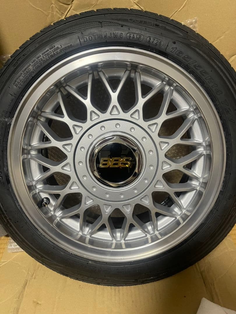 BBS ホイール14インチ 6.0J +38 4H 100