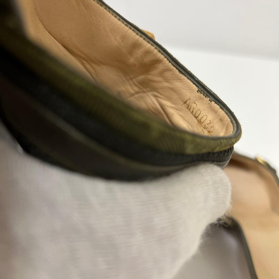 ルイヴィトン キャンバス モノグラムミニ ミュール 35 1/2 中古