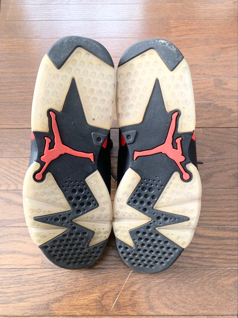 NIKE ナイキ エアジョーダン6 インフラレッド ブラック 28.5cm