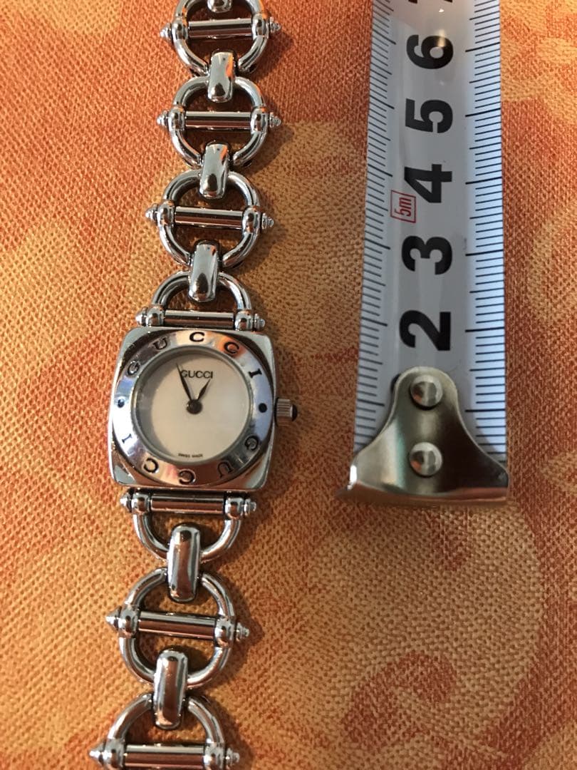 【掲載終了】GUCCI ホースビット ブレスレットウォッチ　6400L