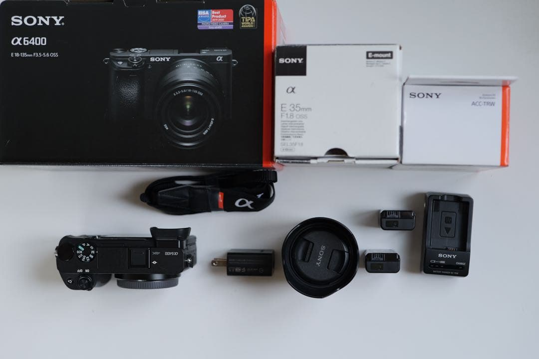 【トコペデイア】SONY α6400 E35mm F1.8レンズセット