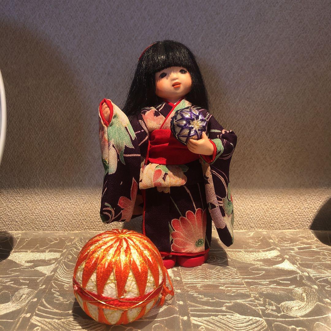 手鞠　人形　お店展示品