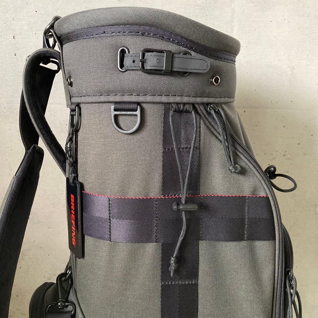 ⛳️極美品 ブリーフィング ゴルフ CR-8 キャディバッグ グレー