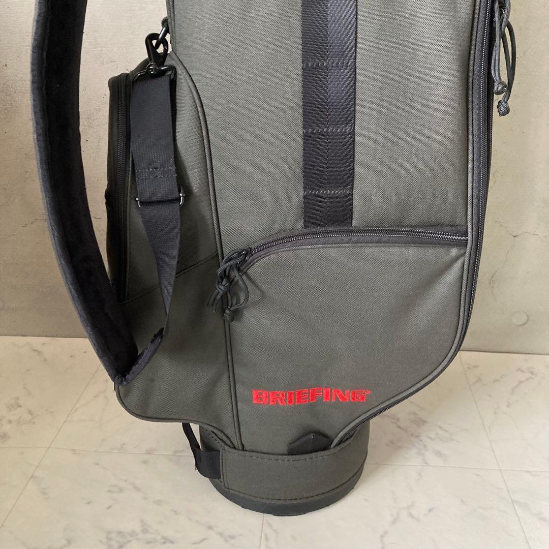 ⛳️極美品 ブリーフィング ゴルフ CR-8 キャディバッグ グレー
