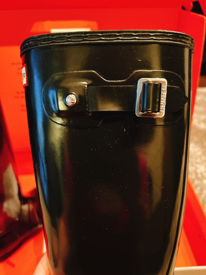 HUNTER ブラック 長靴　レインブーツ　ハンター　新品　未使用品