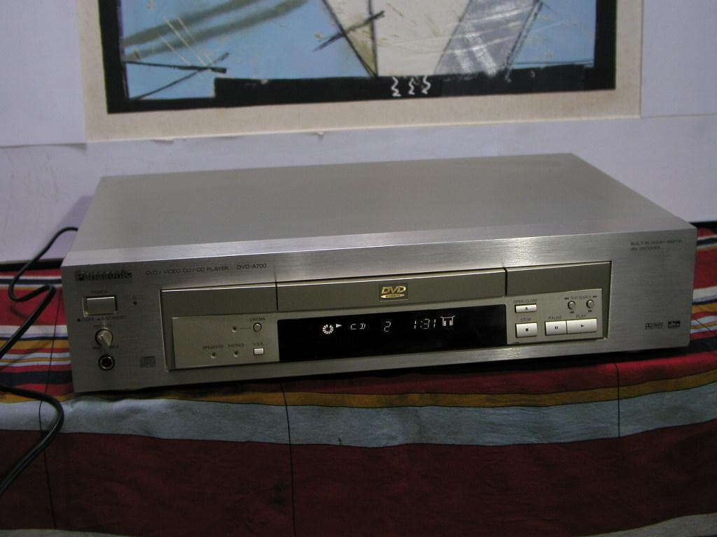 ★パナソニック製DVD・ＣＤプレーヤー、DVＤ-Ａ700