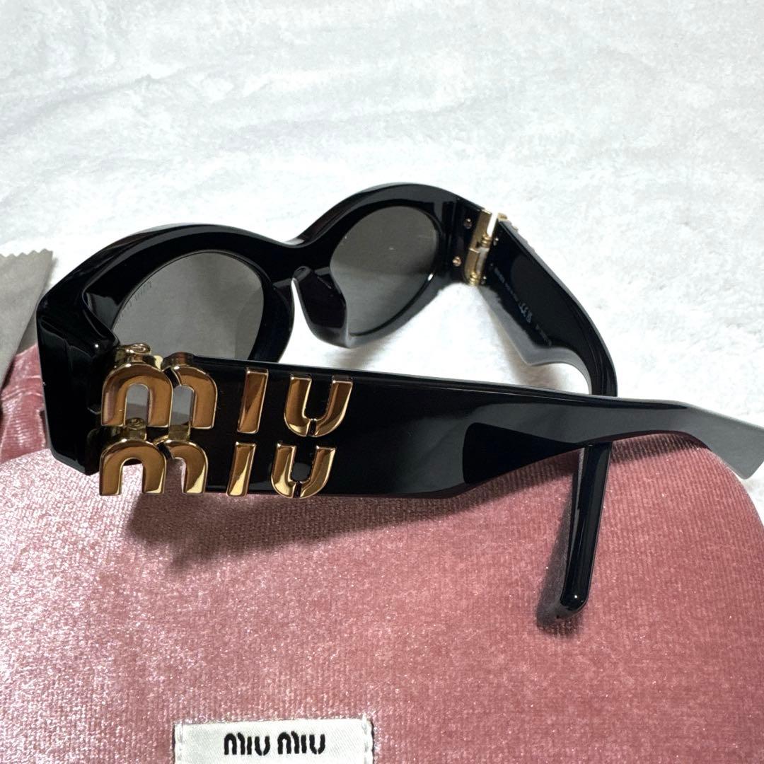 MIUMIU Glimpseサングラス ブラック 登坂広臣着用モデル美品　正規品
