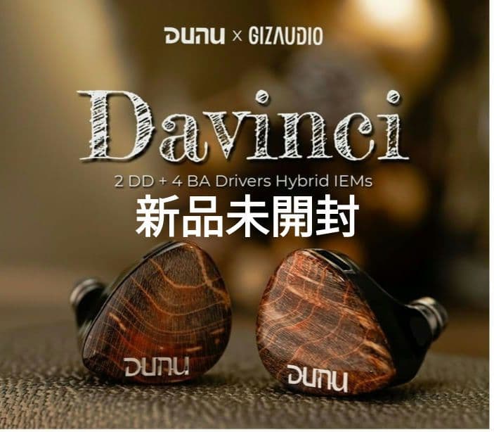 DUNU TOPSOUND Davinci イヤホン 有線 リケーブル IEM