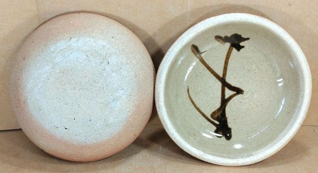 濱田庄司(浜田庄司) 絵皿(五枚一組）栞 共箱【本物保証】益子焼 人間国宝 民藝