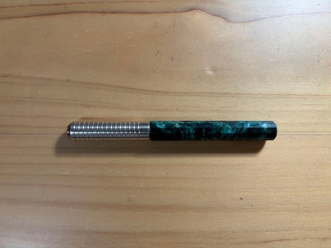 シャープタンク チューニングシャープ スタビライズドウッド 青緑 925シルバー