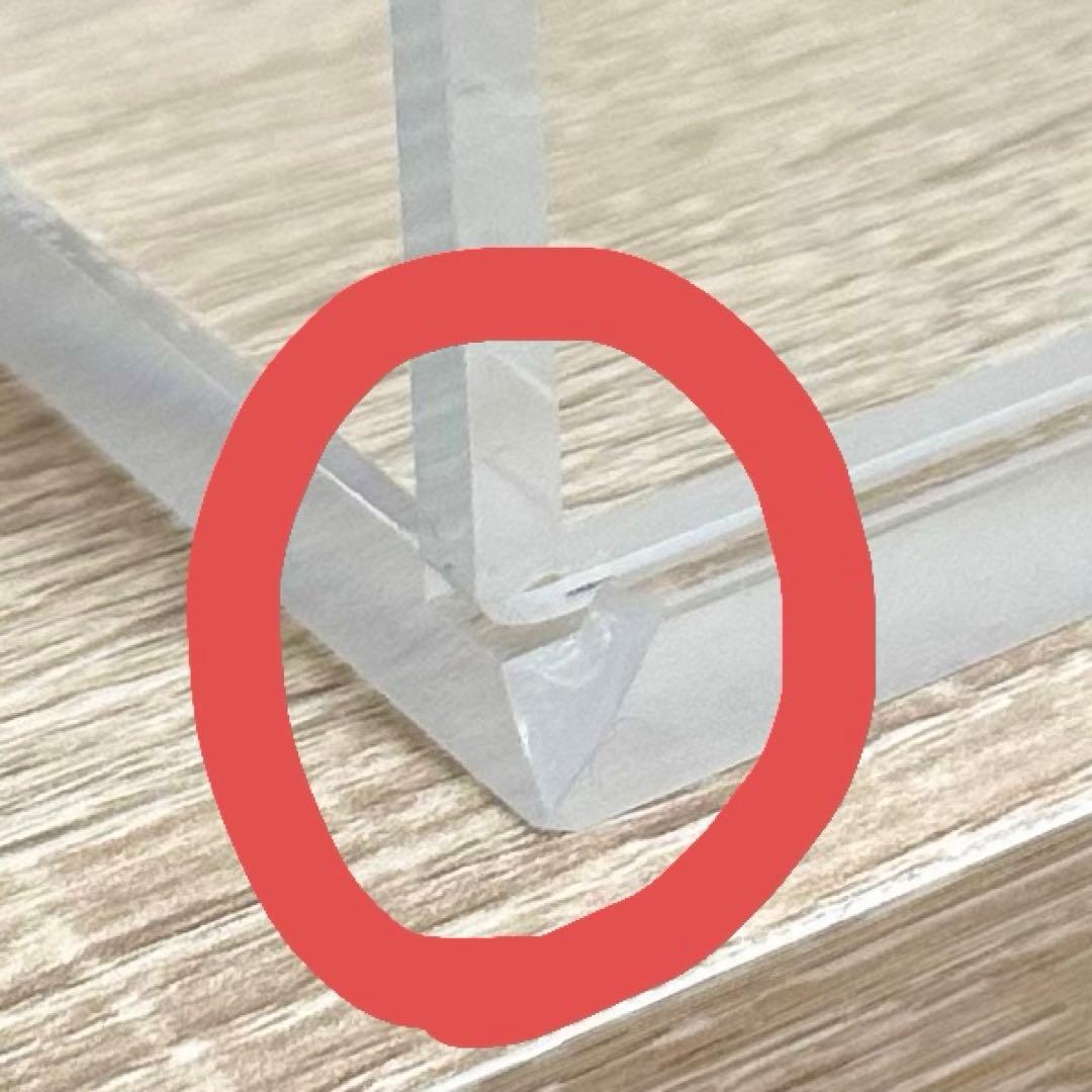 鳥かご アクリルケース　スライド式 W500×H500×D380