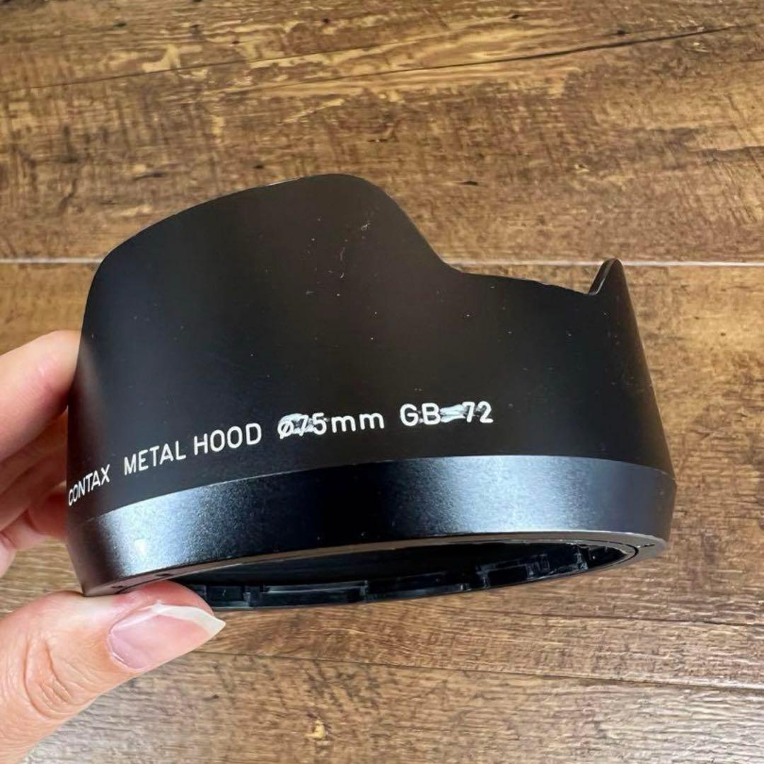 CONTAX コンタックス　メタルフード　φ75mm GB-72  F-37